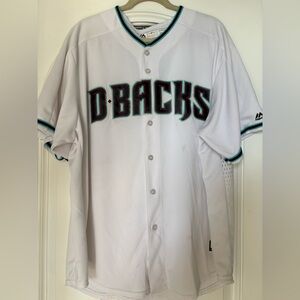 Diamondbacks GREINKE Men's Majestic Athletic Jersey